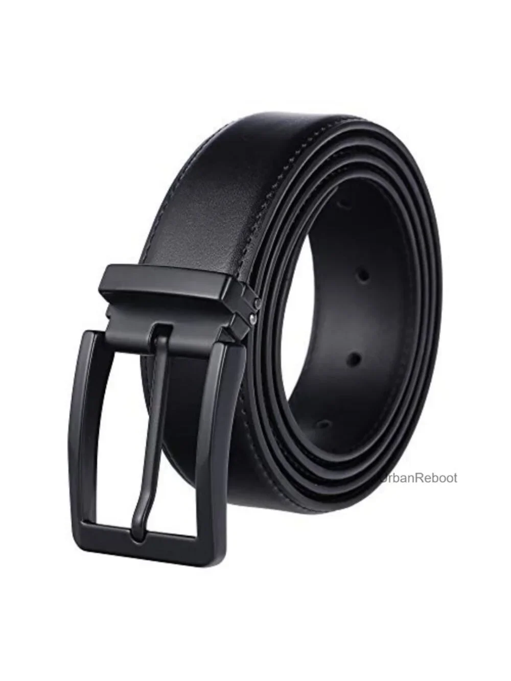 Classic Leather Dress Belt for Men 1.3
